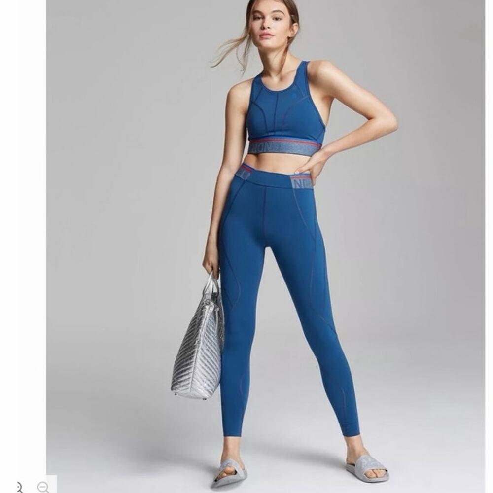 LNDR Marvel High-Rise Leggings 061 Petrol Size M